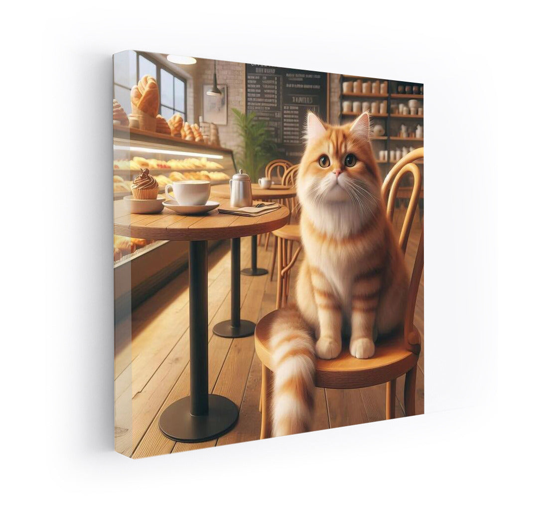 Cat in the Coffee Shop: Comfort and Warmth for Lovers of Fluffy Wonders