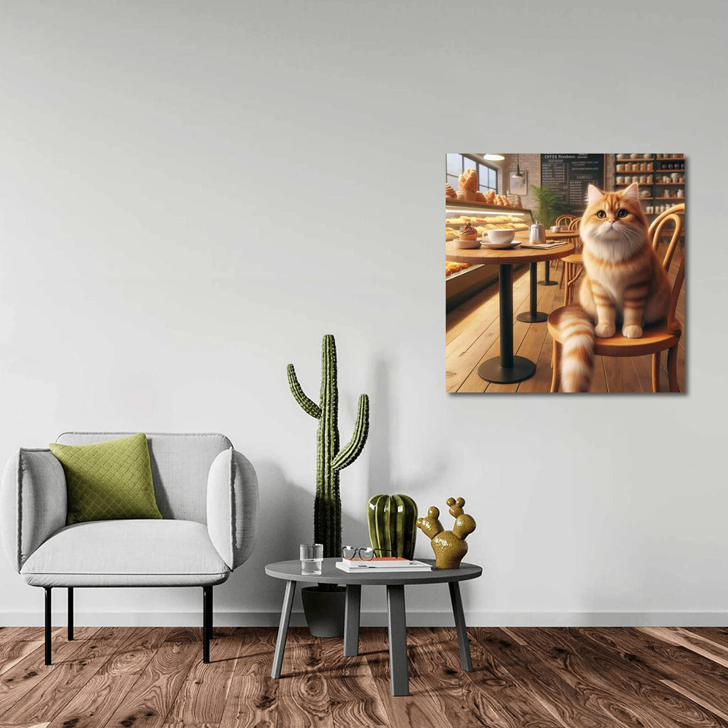 Cat in the Coffee Shop: Comfort and Warmth for Lovers of Fluffy Wonders