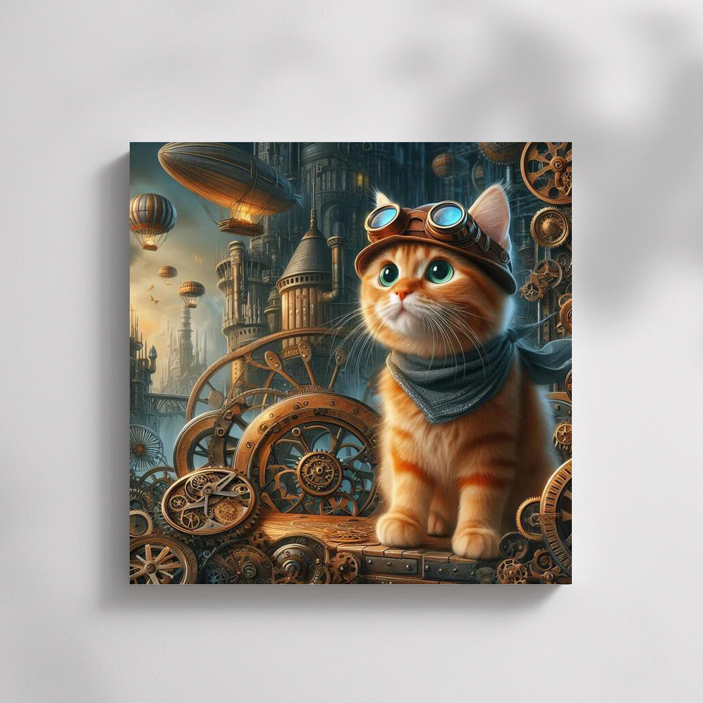 Steampunk Explorer Cat: Adventure 2