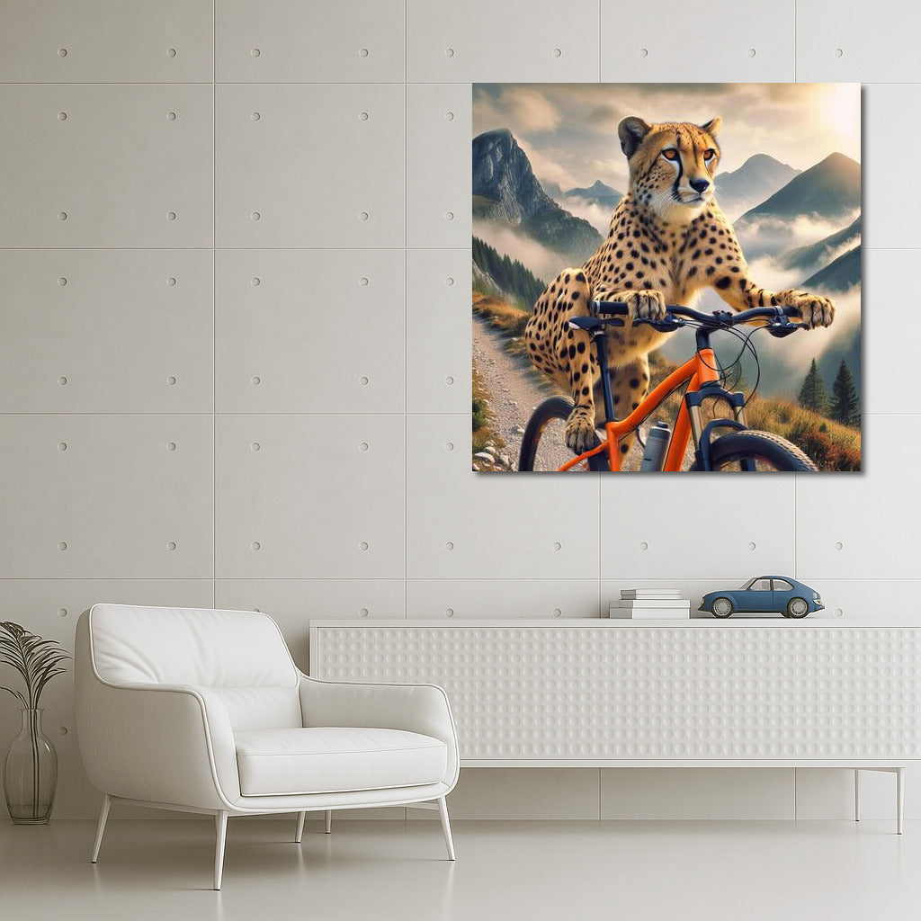 Cheetah on a Bike: Speed and Freedom in the Mountains