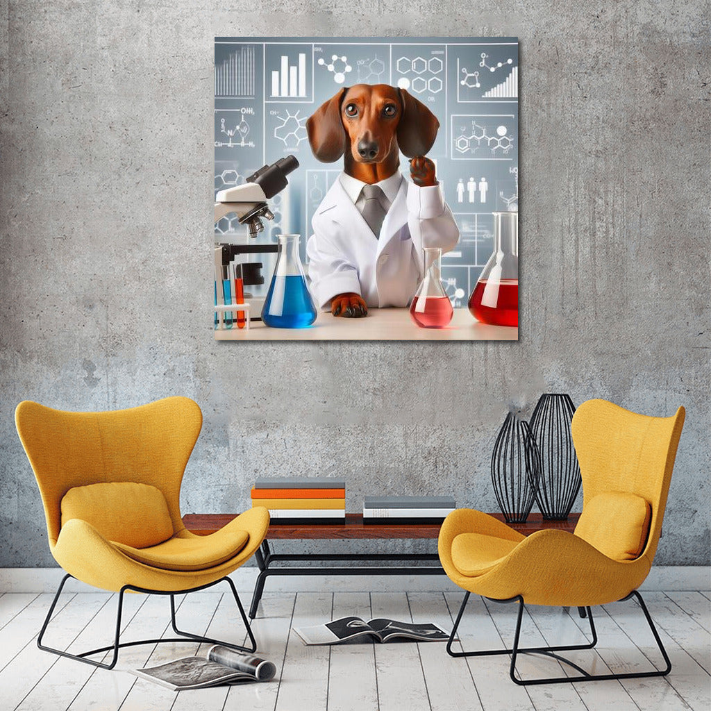 Charming Researcher in the Lab: Scientific Breakthrough for the Interior