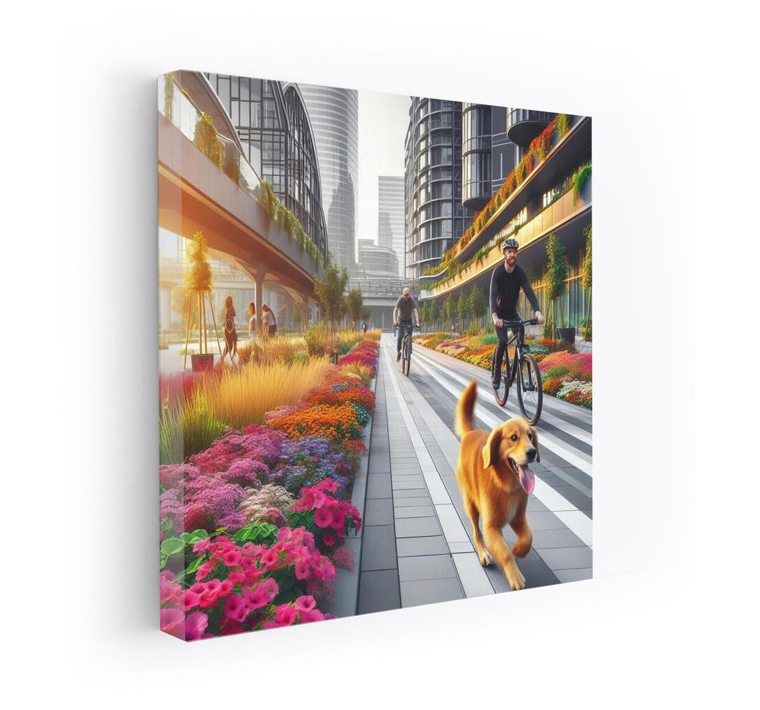 Dog Wind: Journey Through Flower City