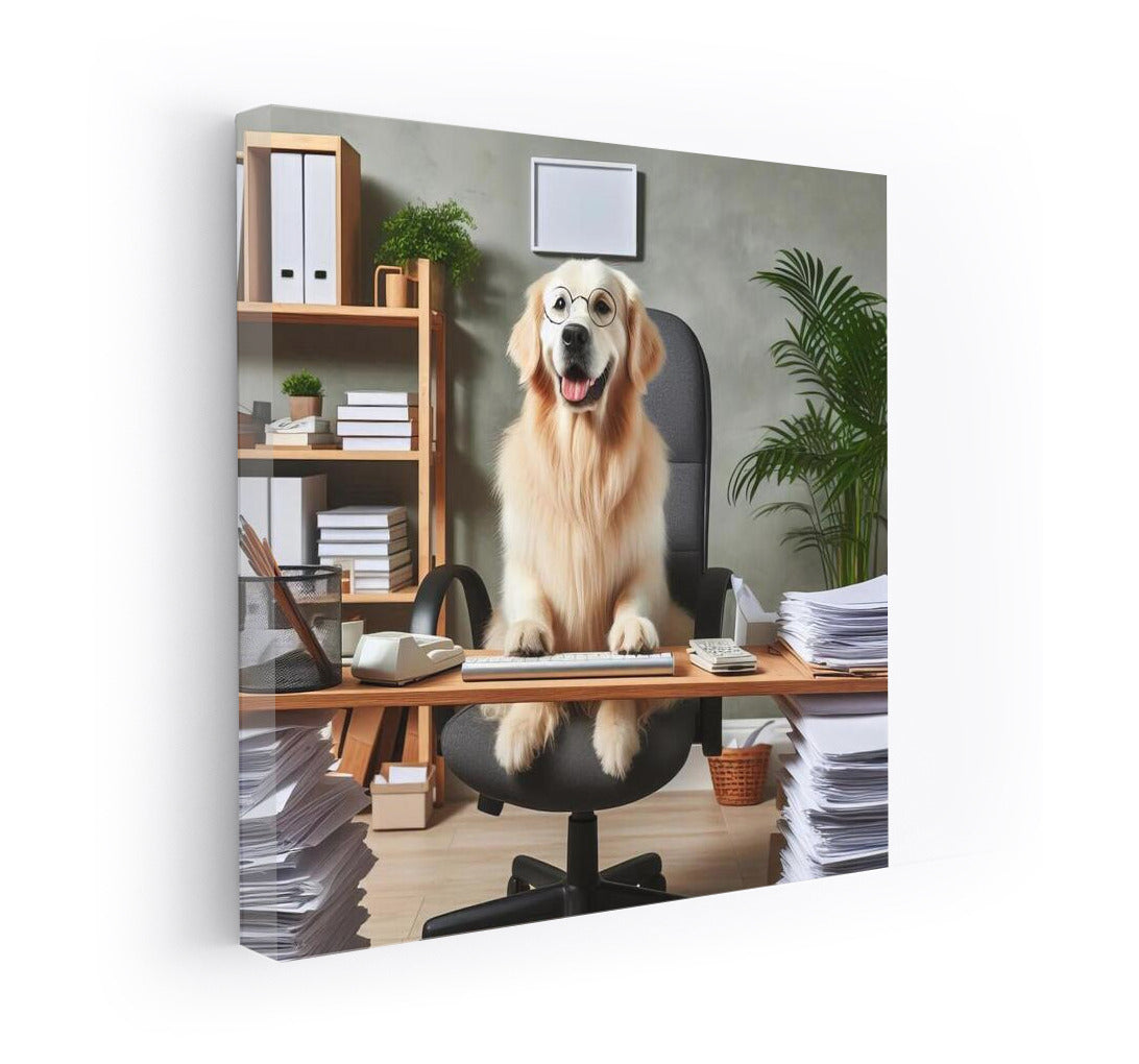Office Dog: Work Day with a Smile