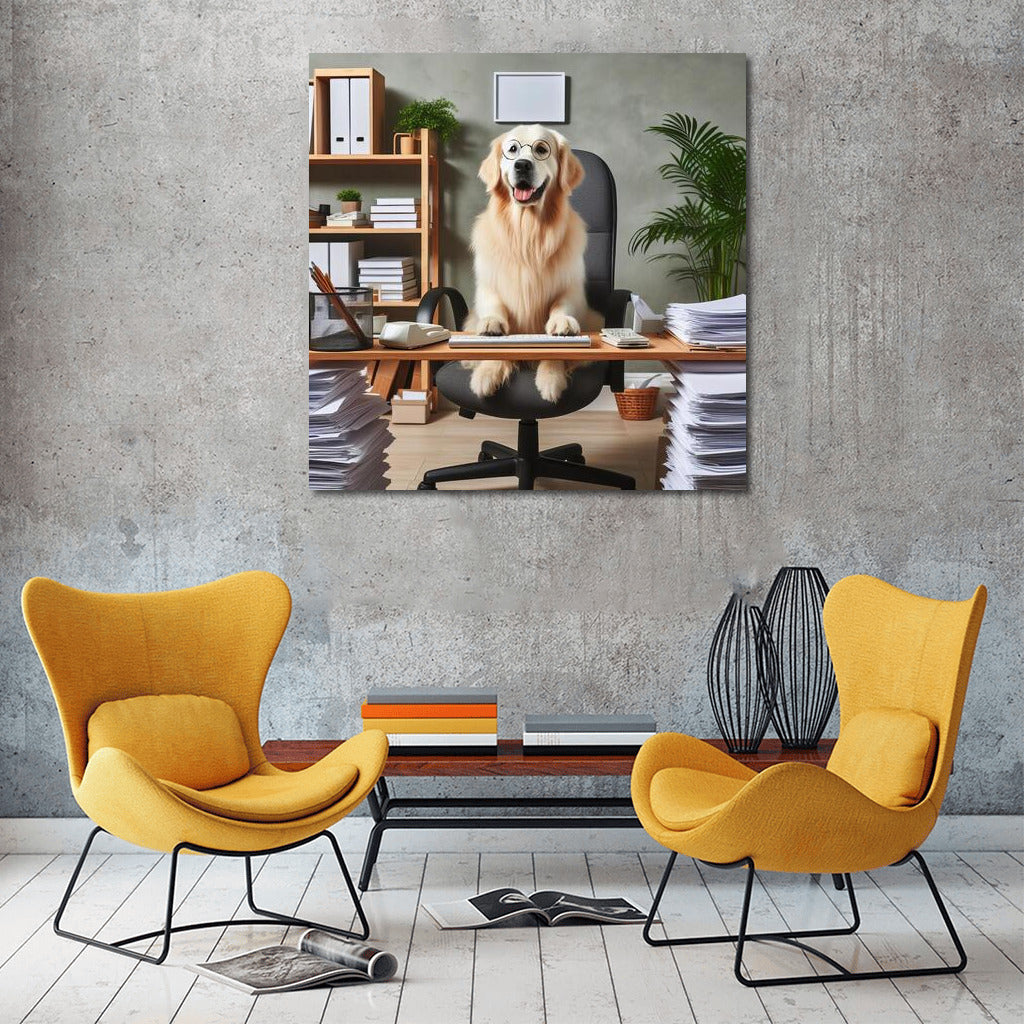 Office Dog: Work Day with a Smile