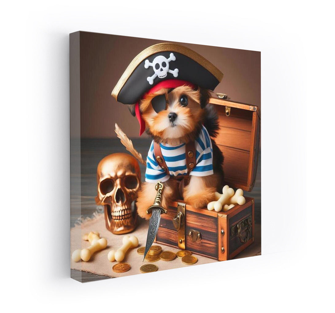 Captain Puppy and the Treasure Chest: Pirate Adventure