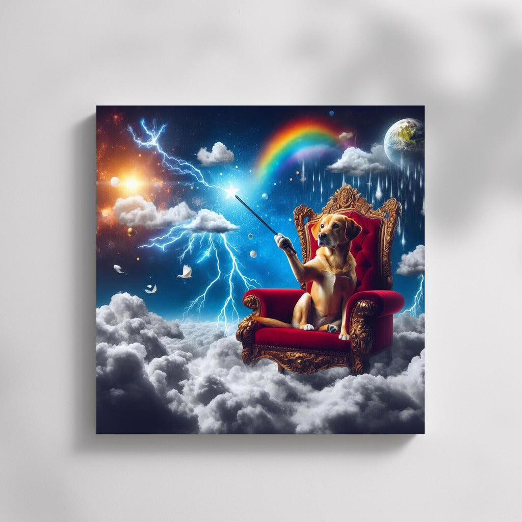 Magic Dog on the Cloud Throne: Weather Control