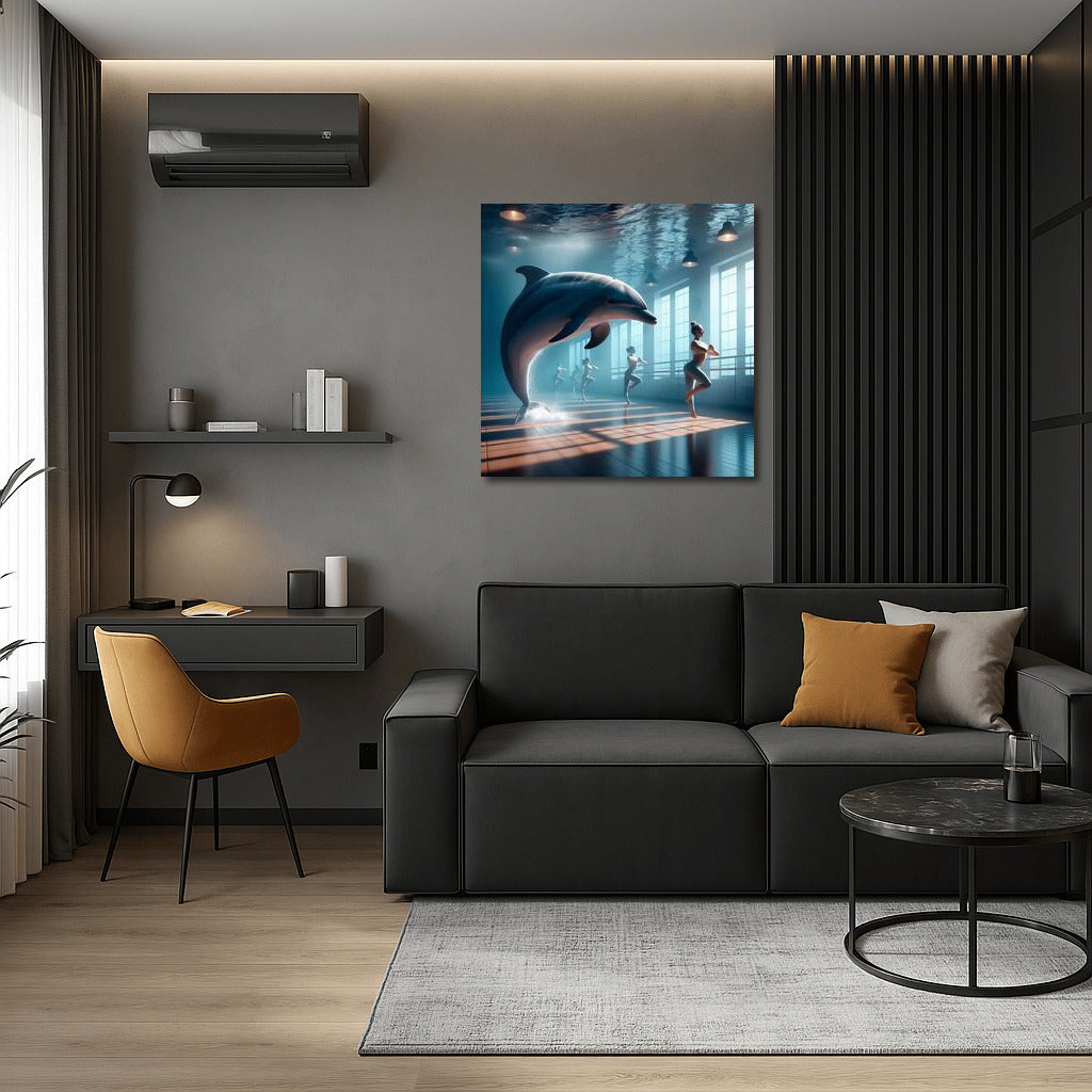 Dancing Dolphin: Grace Lessons in the Studio