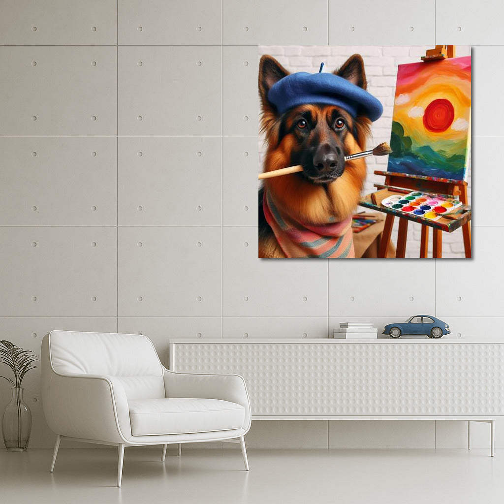 Creative Shepherd: Artist at Work