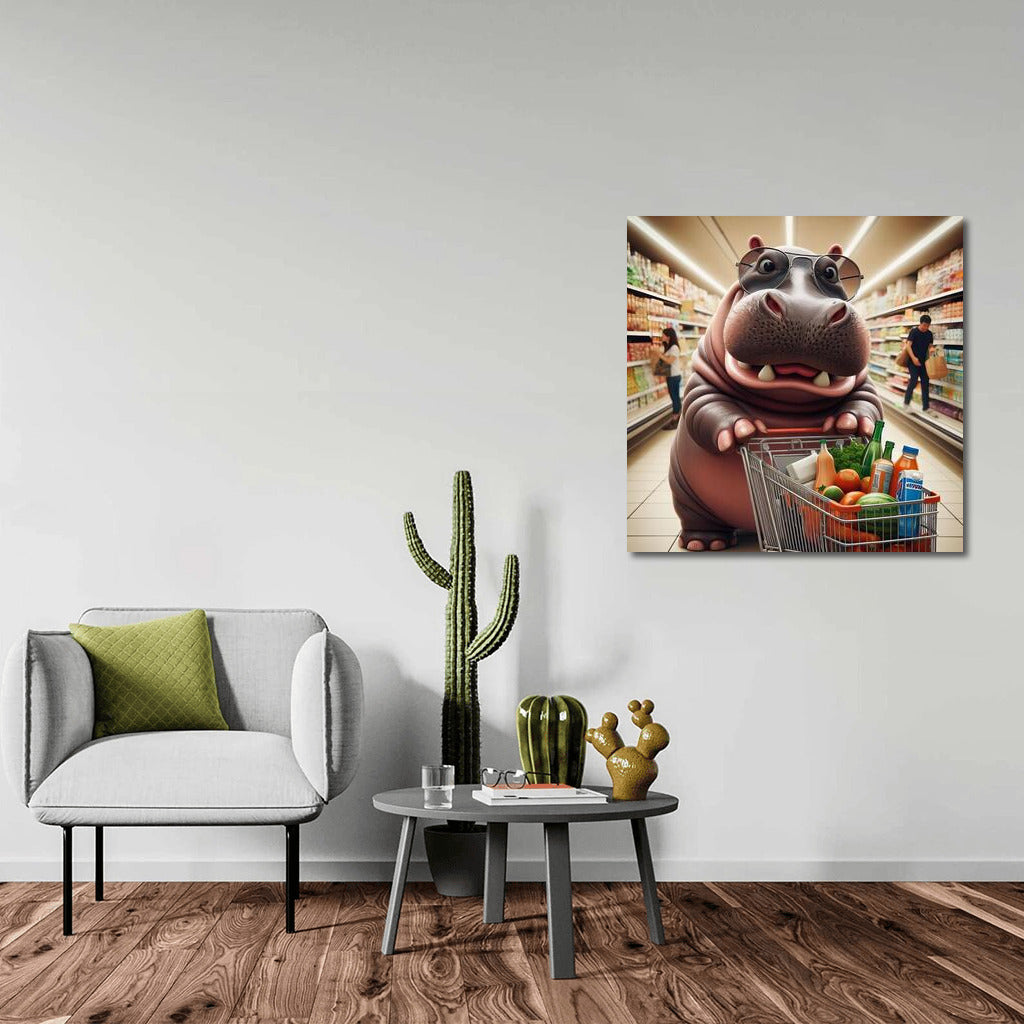 Hippo in the Supermarket: Fun Shopping for Your Home