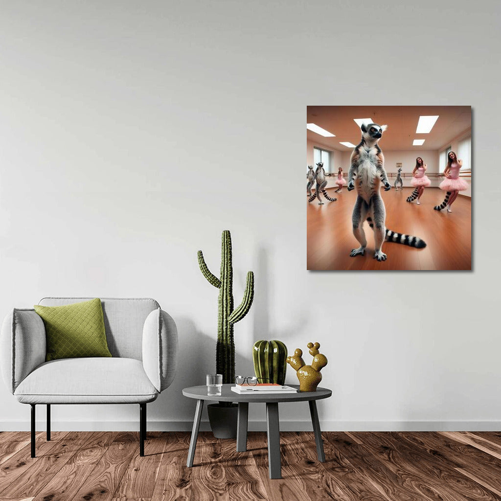 Dancing Lemur: Grace and Movement in the Studio