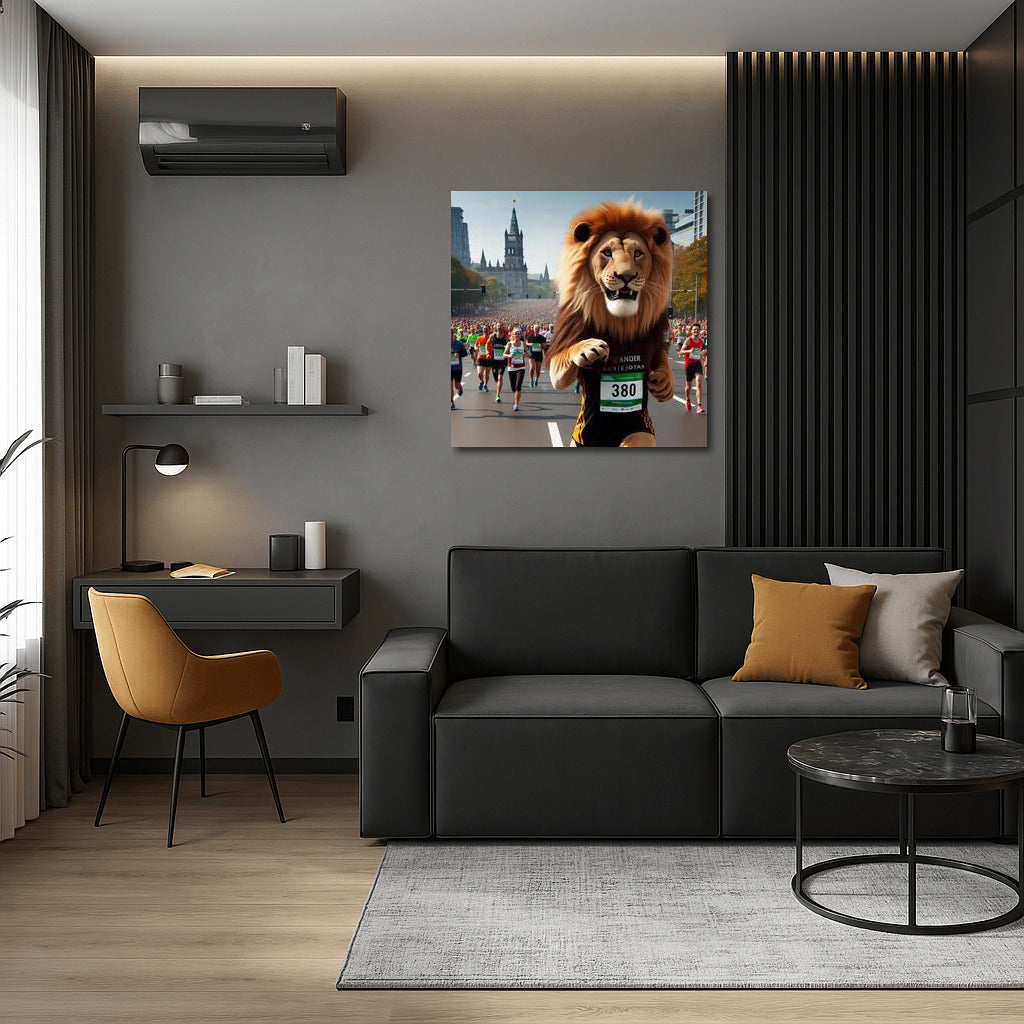 City Marathon: Lion on the Run