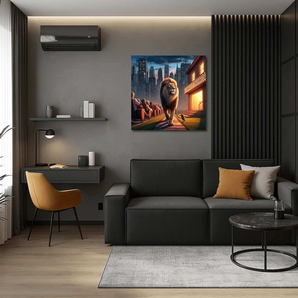 City Lion at the Cinema: Adventure in the Heart of the City