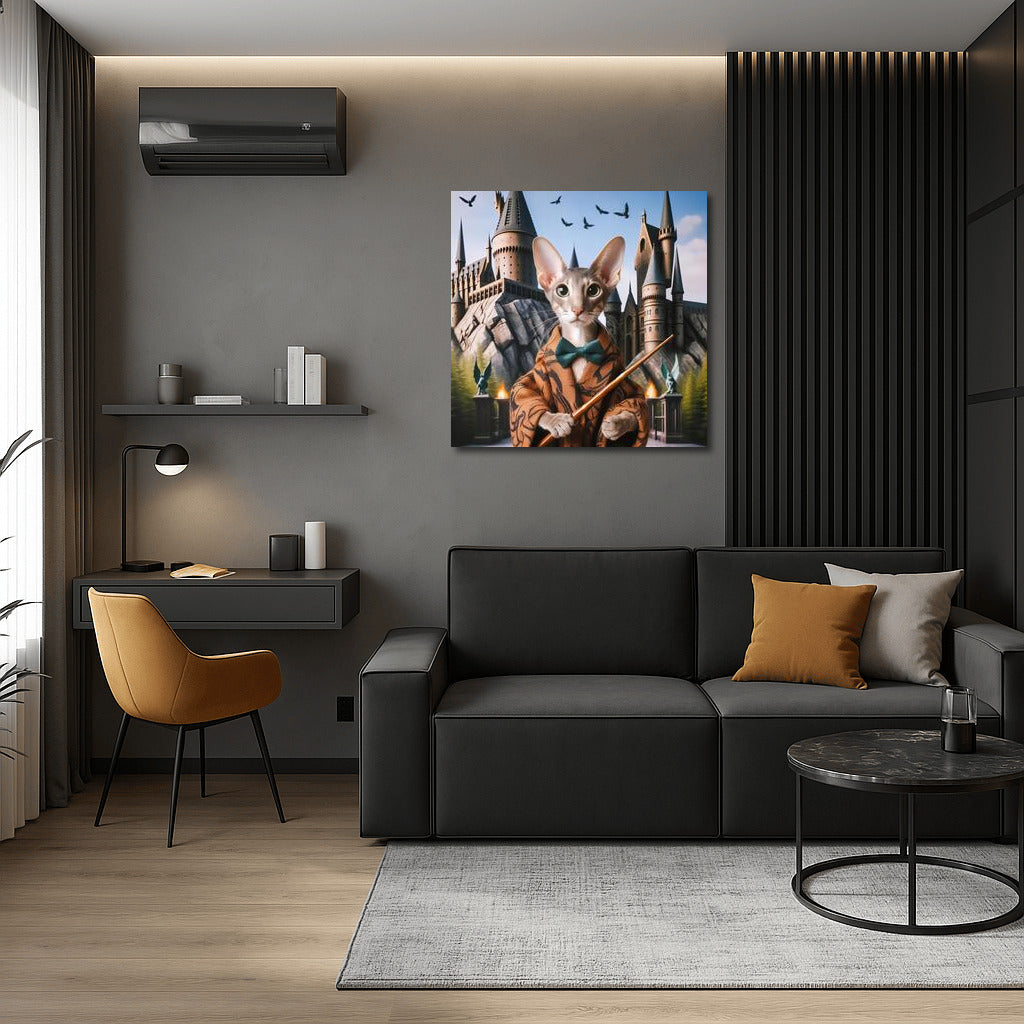 Oriental in Harry Potter's Hat: The Magic of School Adventures on the Wall