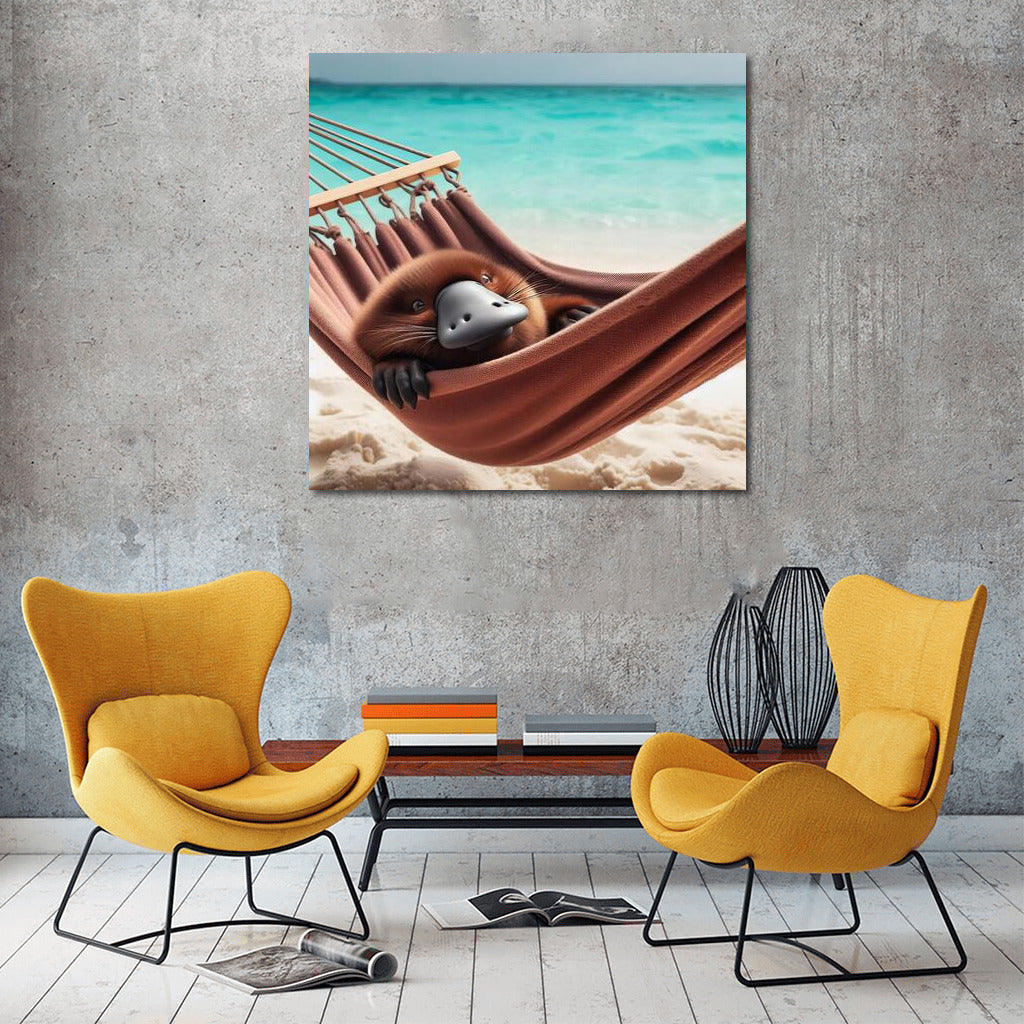 Platypus in a Hammock: Sea Breeze and Beach Comfort