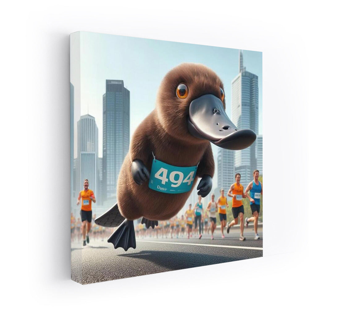 Platypus at the City Marathon: Inspiration in Motion