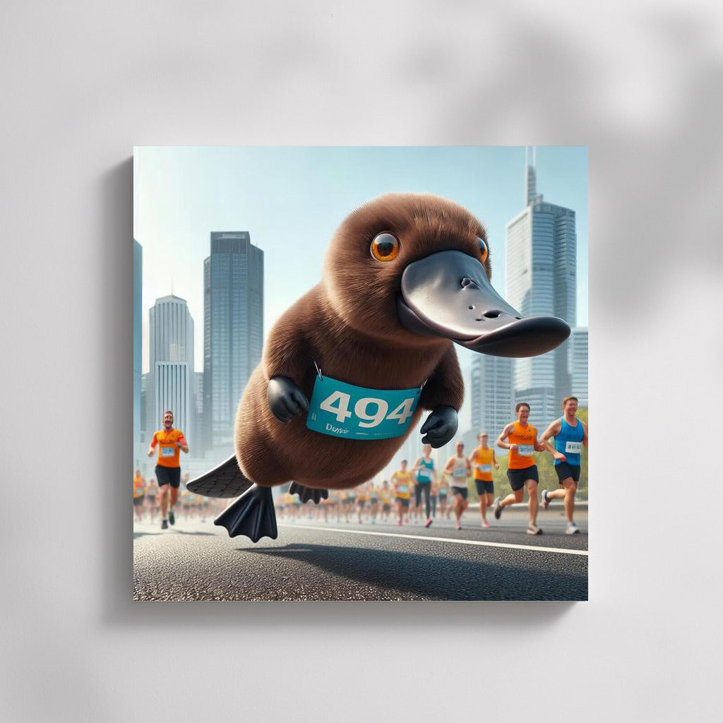 Platypus at the City Marathon: Inspiration in Motion