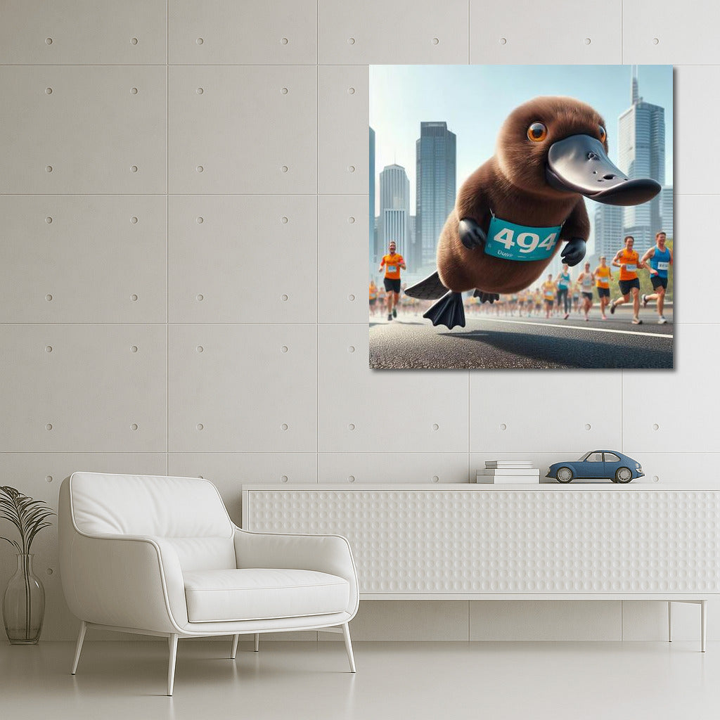 Platypus at the City Marathon: Inspiration in Motion