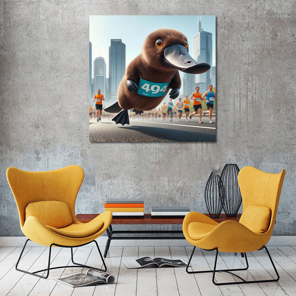 Platypus at the City Marathon: Inspiration in Motion