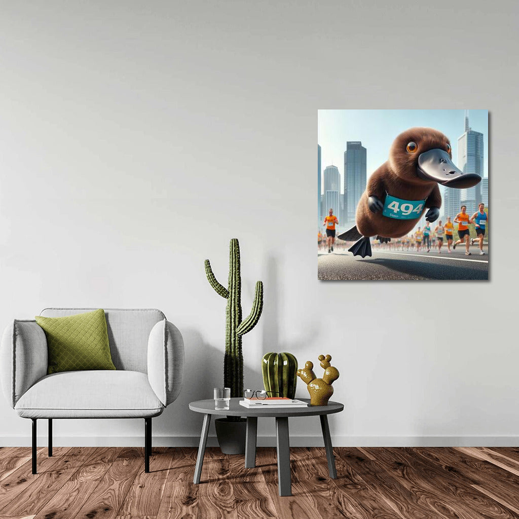 Platypus at the City Marathon: Inspiration in Motion