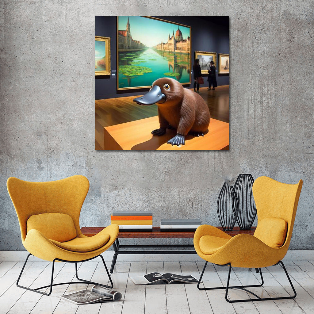 Platypus at the Museum: A Journey Through the World of Art