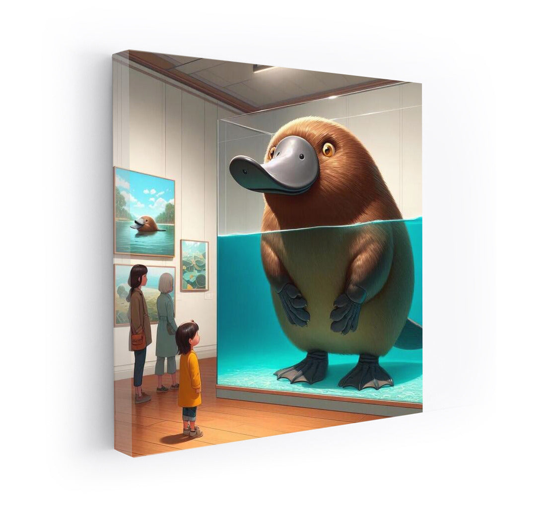 Platypus at the Museum: A Living Exhibit at the Exhibition