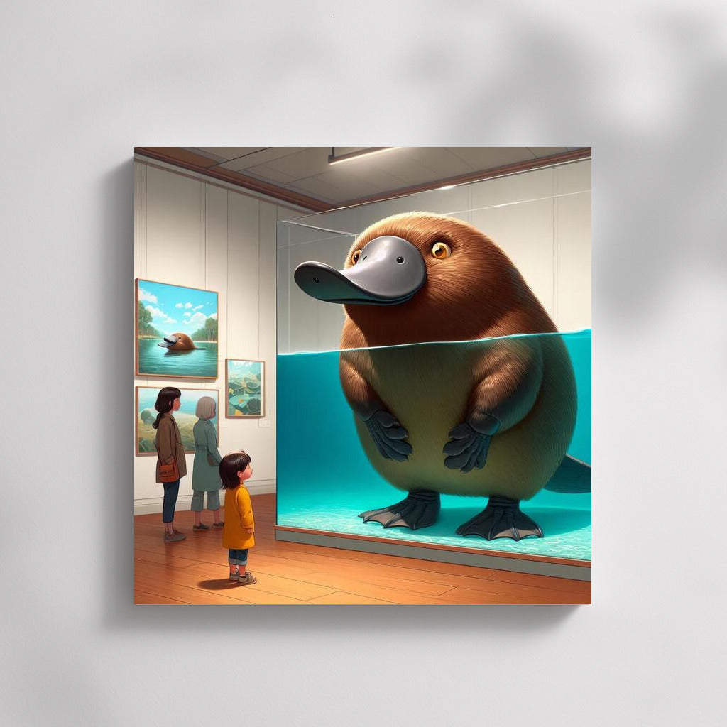 Platypus at the Museum: A Living Exhibit at the Exhibition