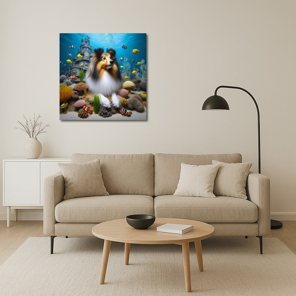 Shelties in the Underwater Kingdom: The Magical World of the Shetland Sheepdog