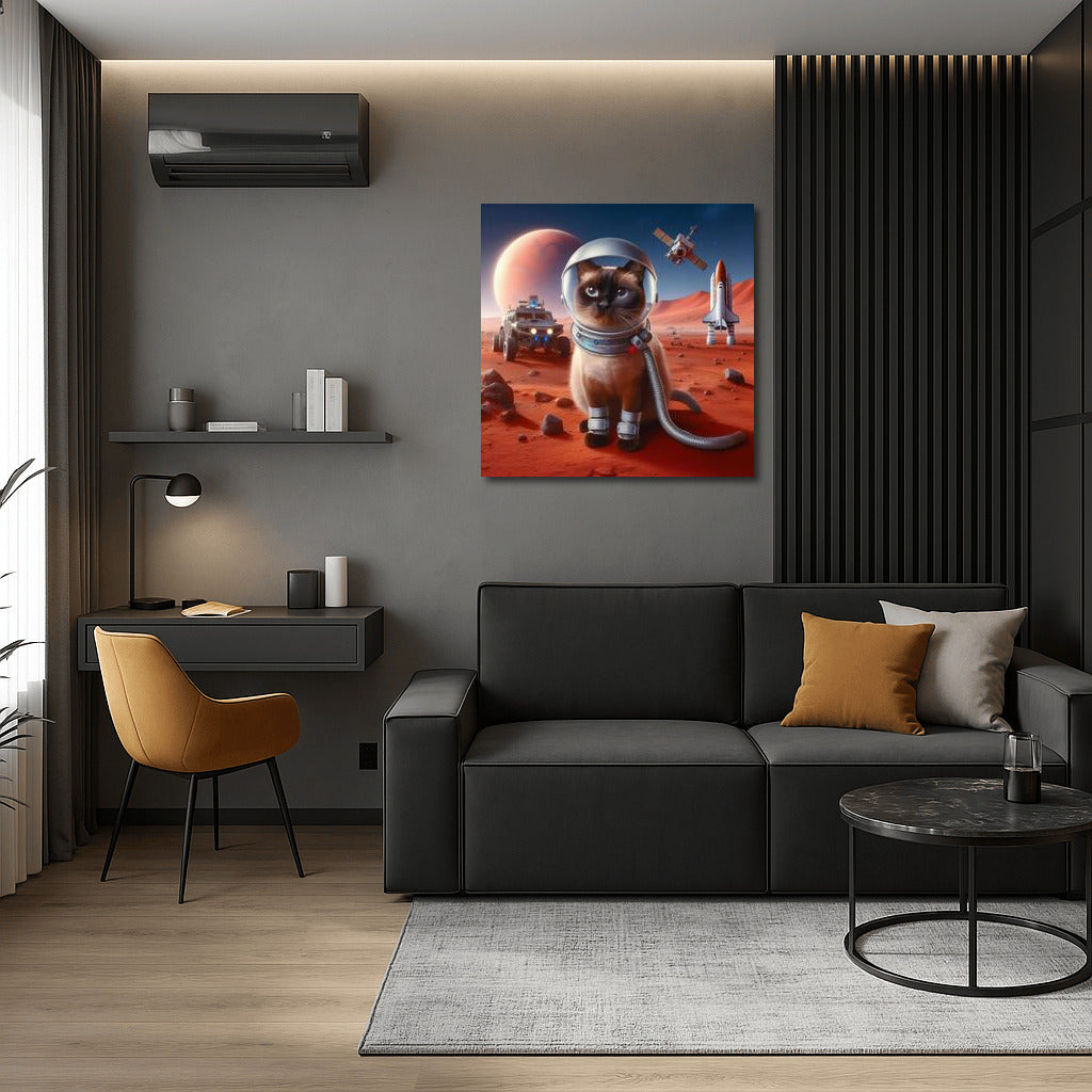 Siamese Cat on Mars: Space Adventure 2