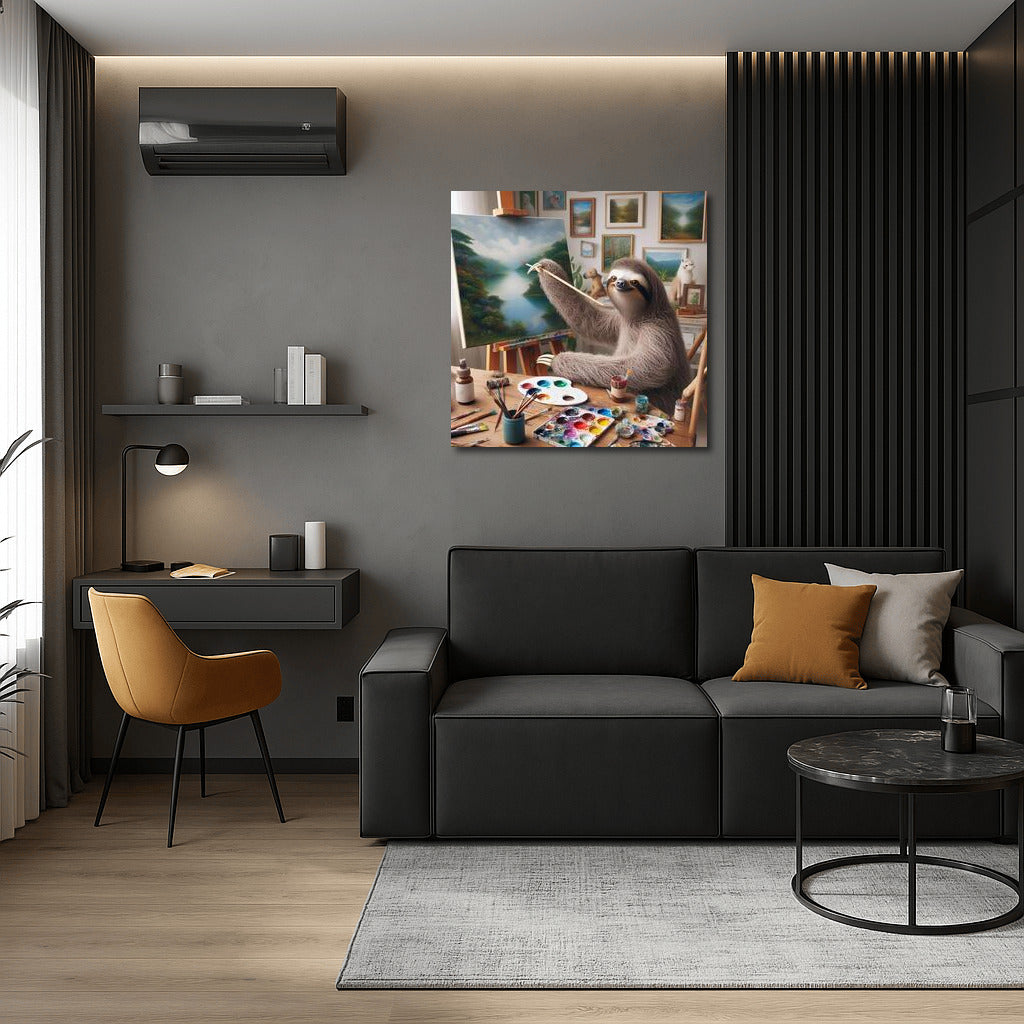 Sloth in the Workshop: Magic on Canvas