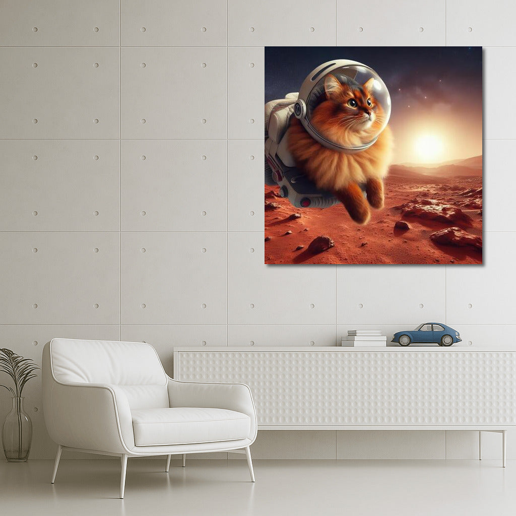 Somali Astronaut Cat on Mars: Somali on Mars 3