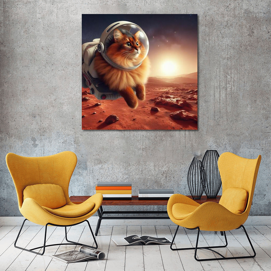 Somali Astronaut Cat on Mars: Somali on Mars 3