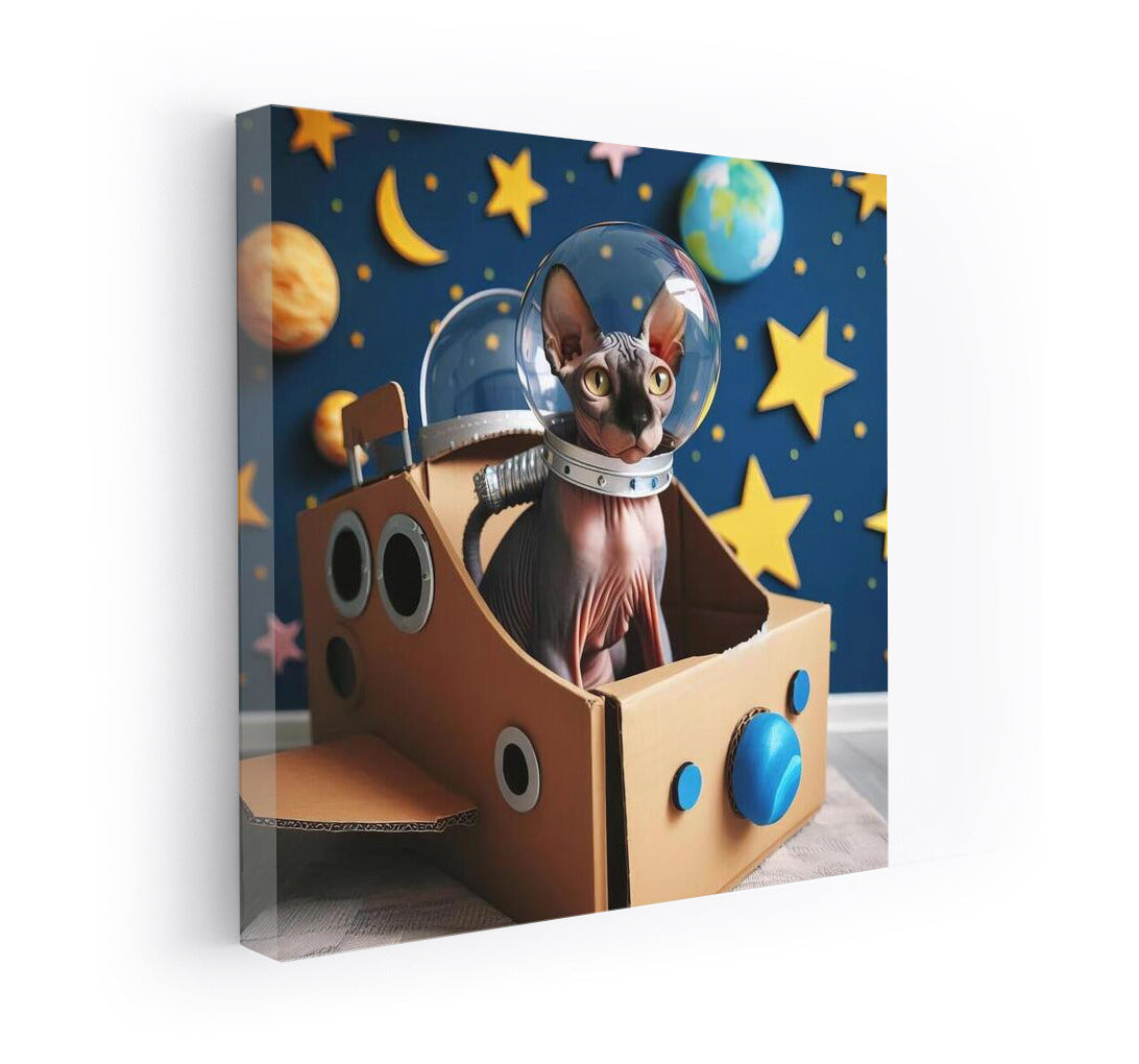 Space Sphinx in a Cardboard Ship: Journey into the Universe