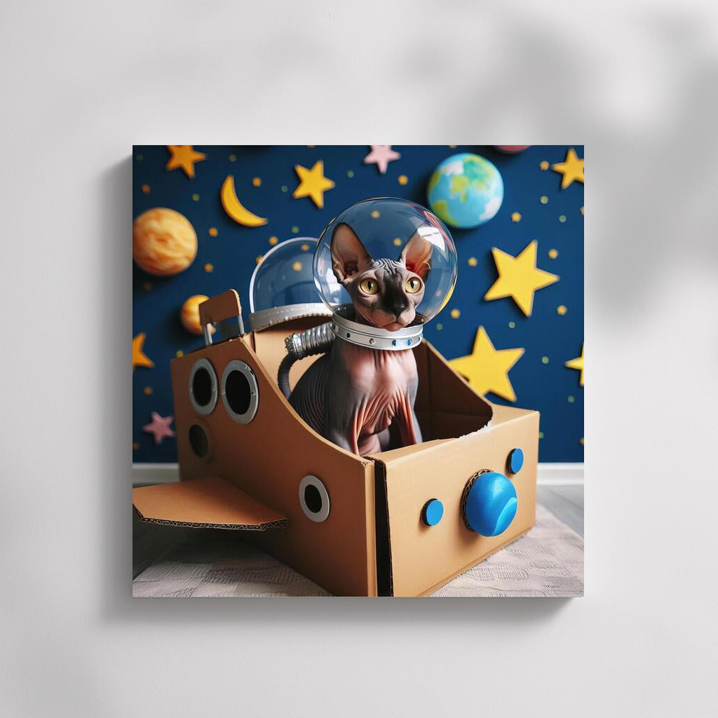Space Sphinx in a Cardboard Ship: Journey into the Universe