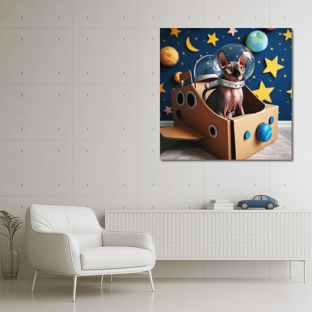 Space Sphinx in a Cardboard Ship: Journey into the Universe