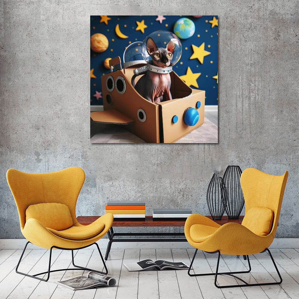 Space Sphinx in a Cardboard Ship: Journey into the Universe