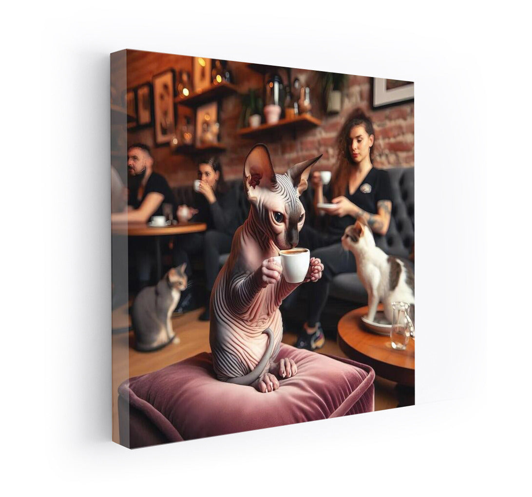 Sphinx in the Cafe: Comfort and Style in the Interior