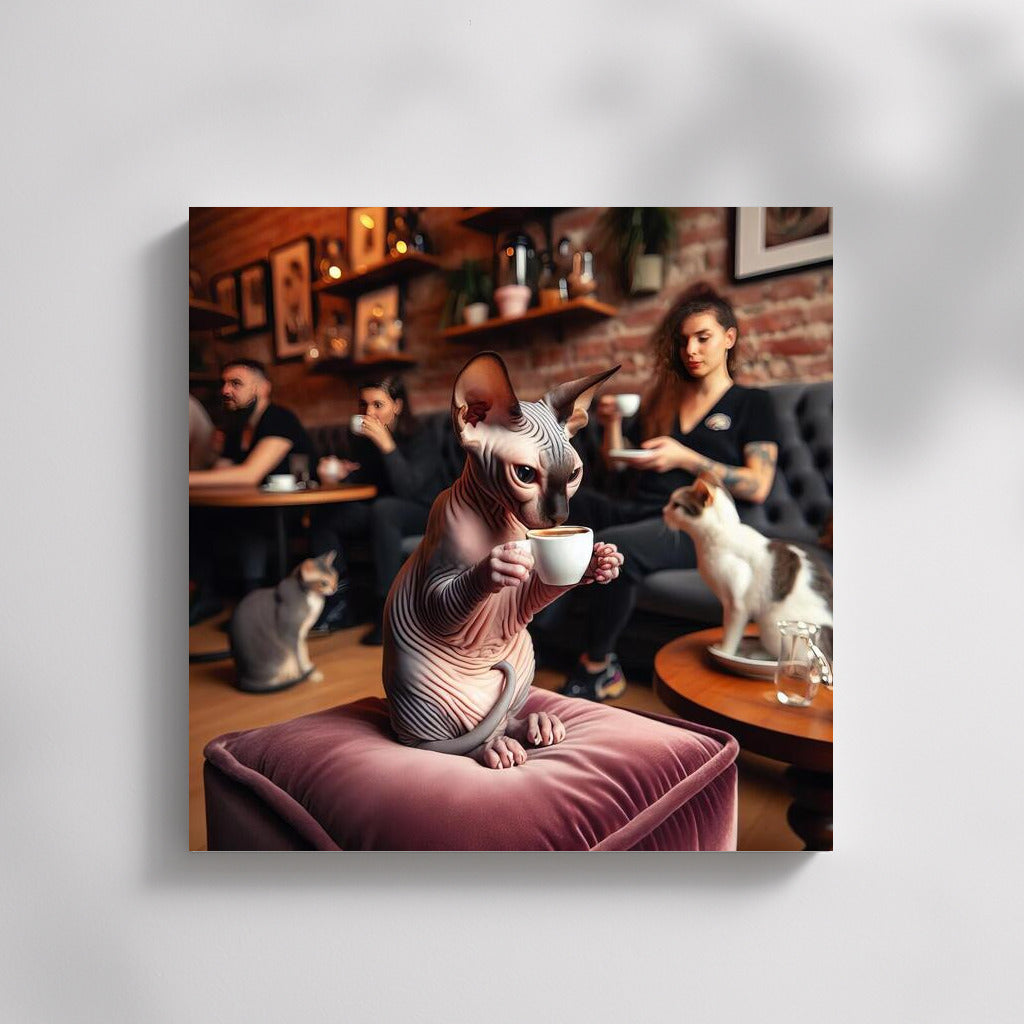 Sphinx in the Cafe: Comfort and Style in the Interior