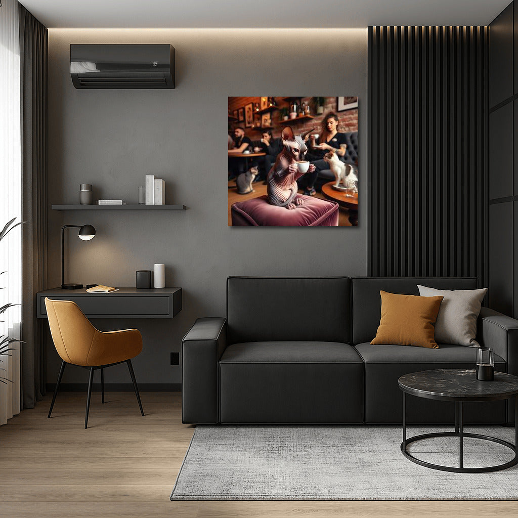 Sphinx in the Cafe: Comfort and Style in the Interior