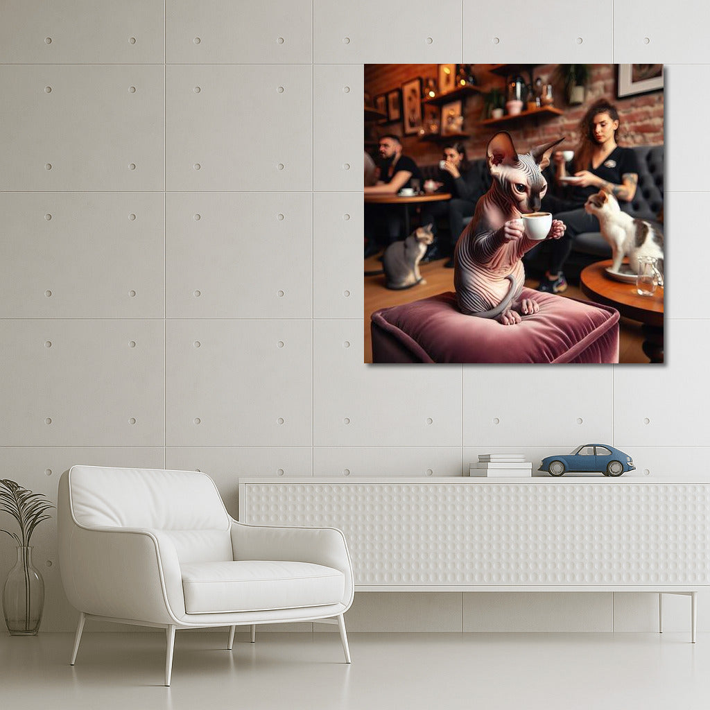 Sphinx in the Cafe: Comfort and Style in the Interior