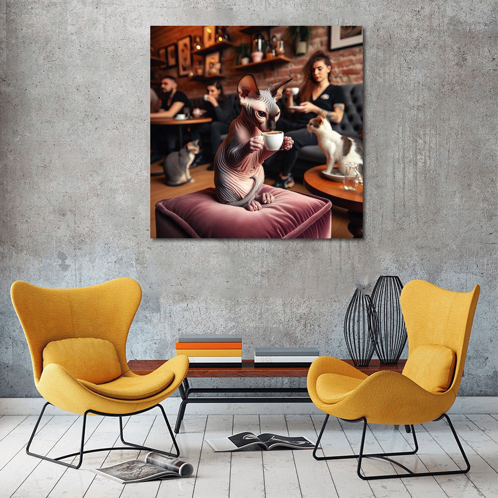 Sphinx in the Cafe: Comfort and Style in the Interior