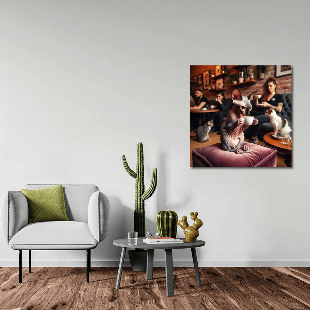 Sphinx in the Cafe: Comfort and Style in the Interior