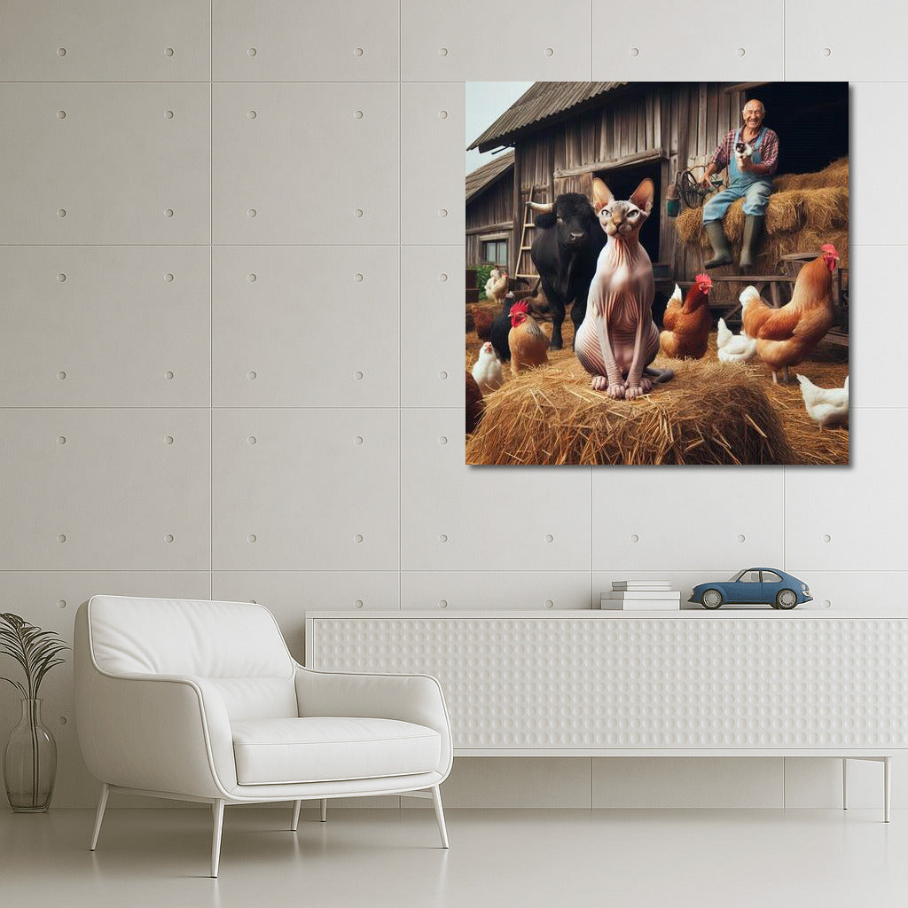Sphinx on the Farm: The Magic of Life in the Country