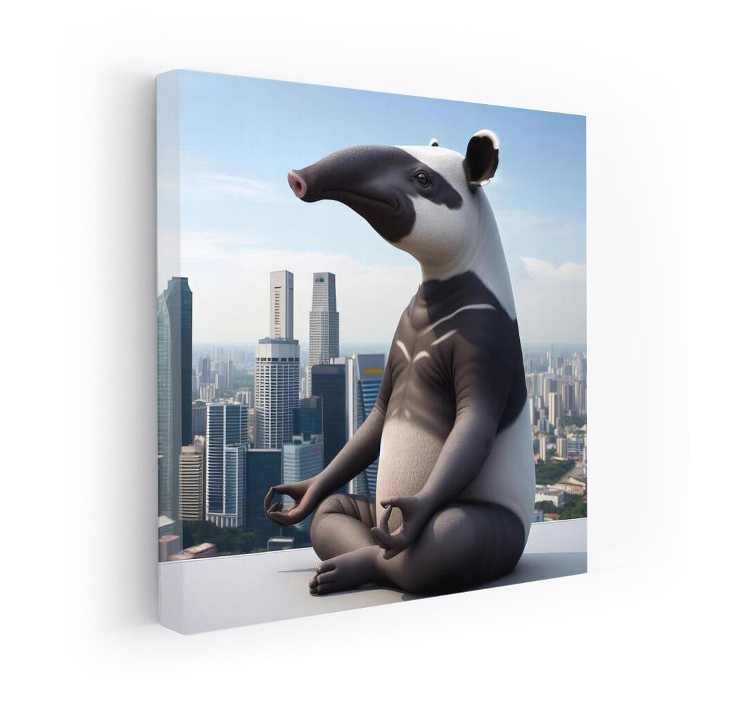 Tapir Yoga on the Roof of a Skyscraper: Meditation at Heights