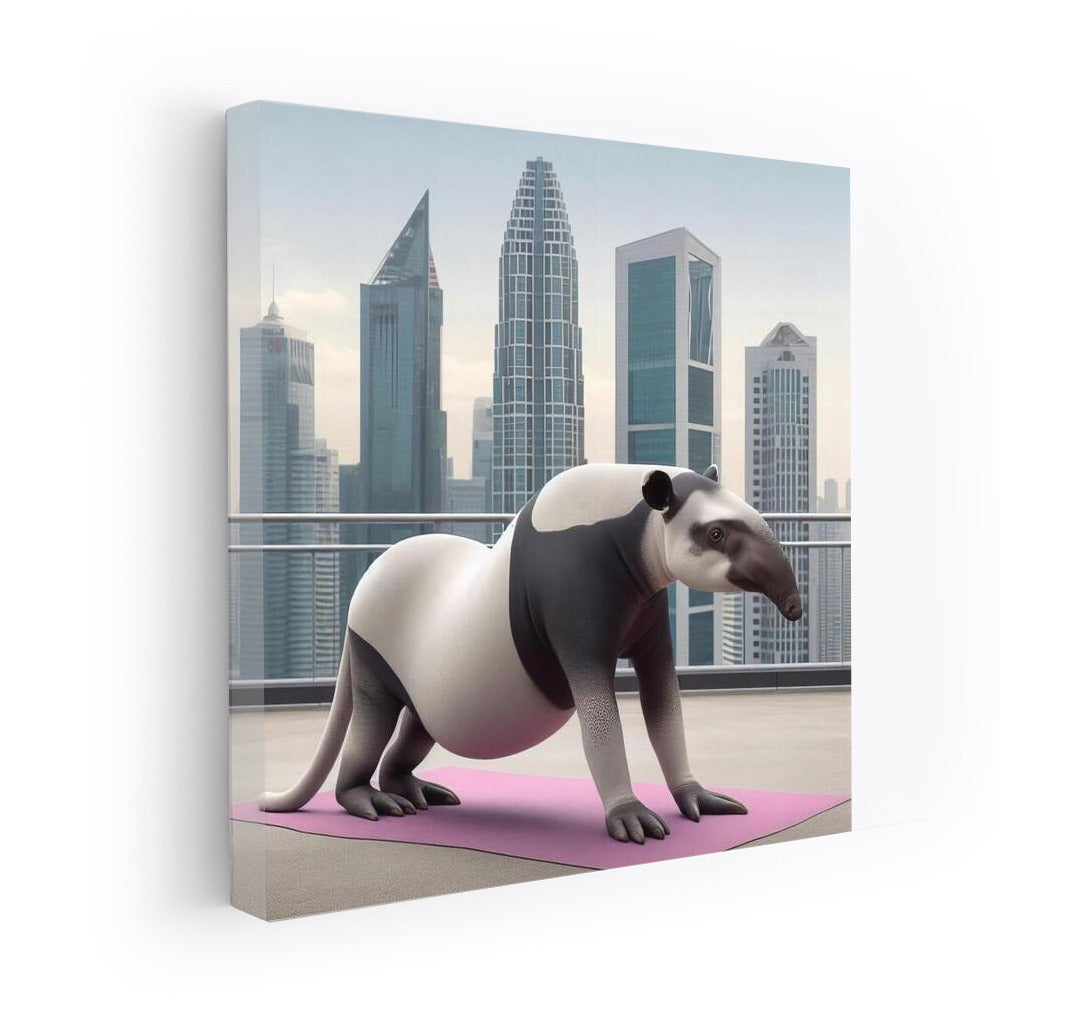 Tapir Yoga on the Roof of a Skyscraper: Nature in the City