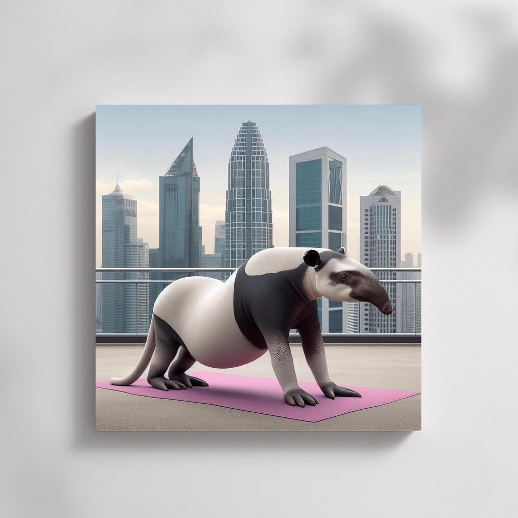 Tapir Yoga on the Roof of a Skyscraper: Nature in the City