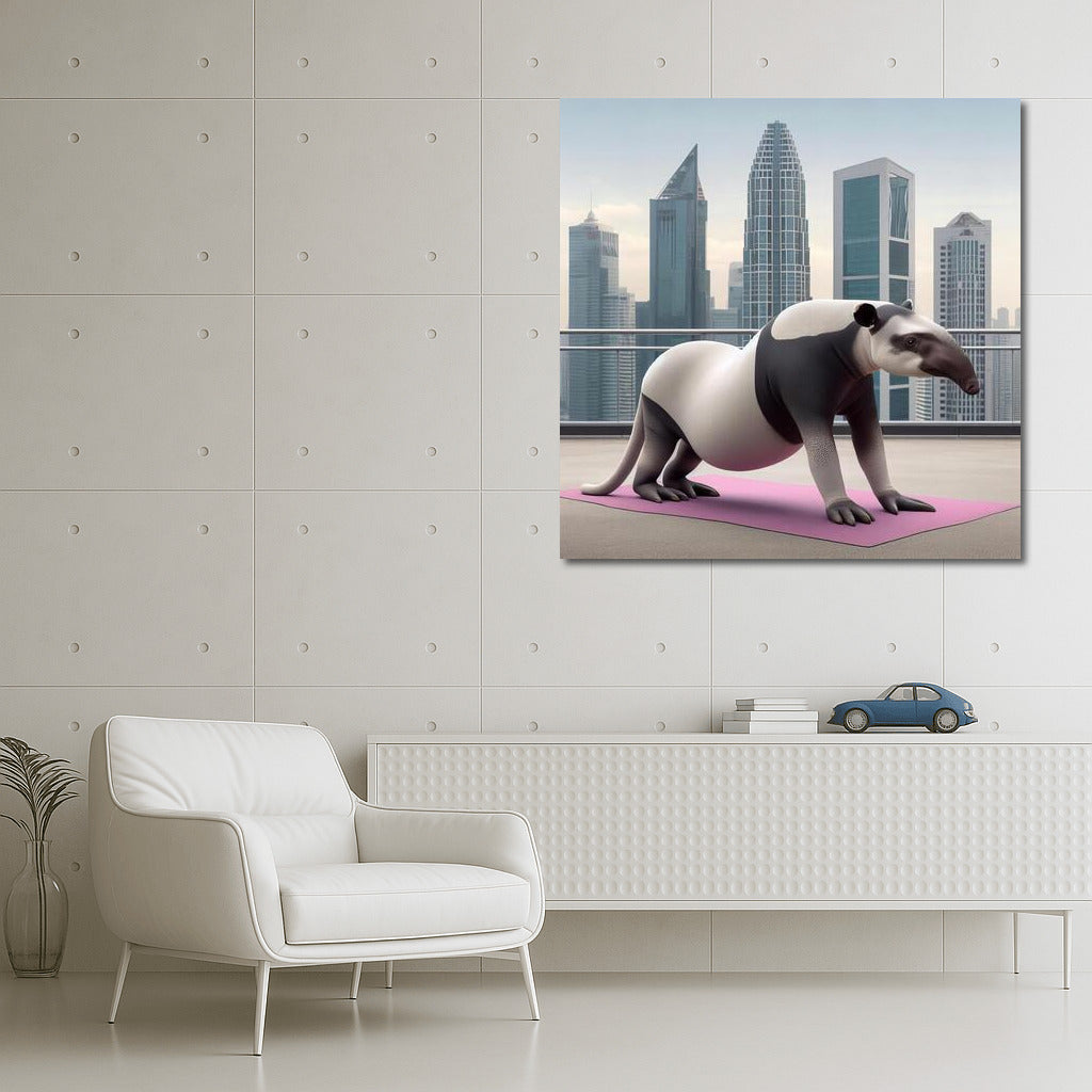 Tapir Yoga on the Roof of a Skyscraper: Nature in the City