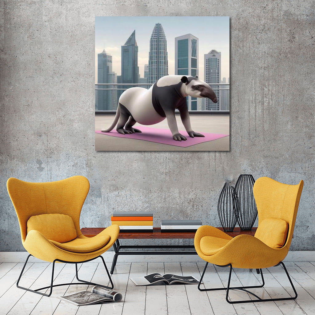 Tapir Yoga on the Roof of a Skyscraper: Nature in the City