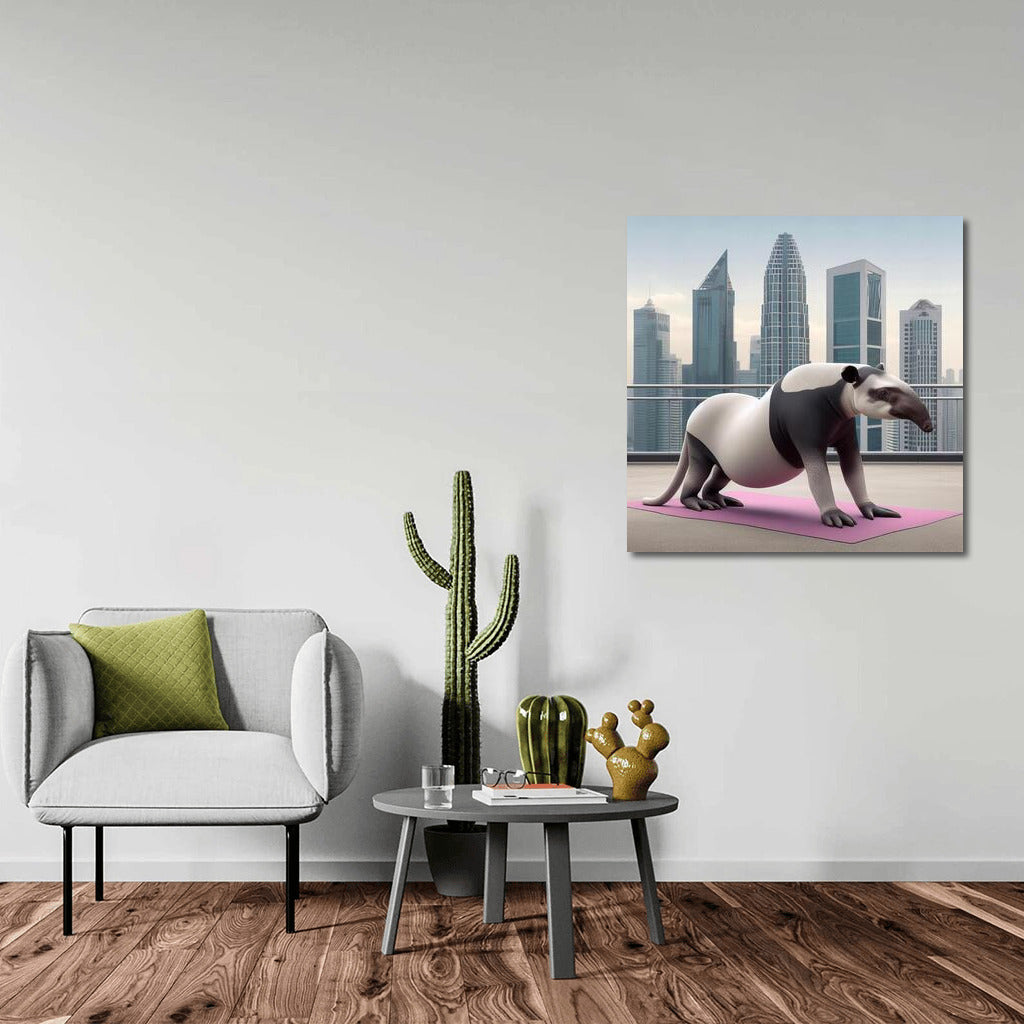 Tapir Yoga on the Roof of a Skyscraper: Nature in the City