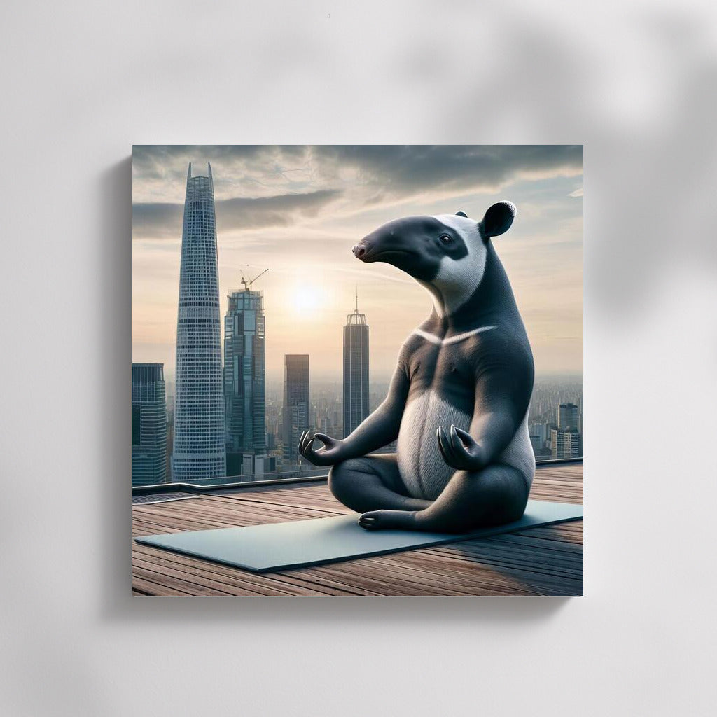 Tapir at Zenith: Yoga on the Roof of the Metropolis