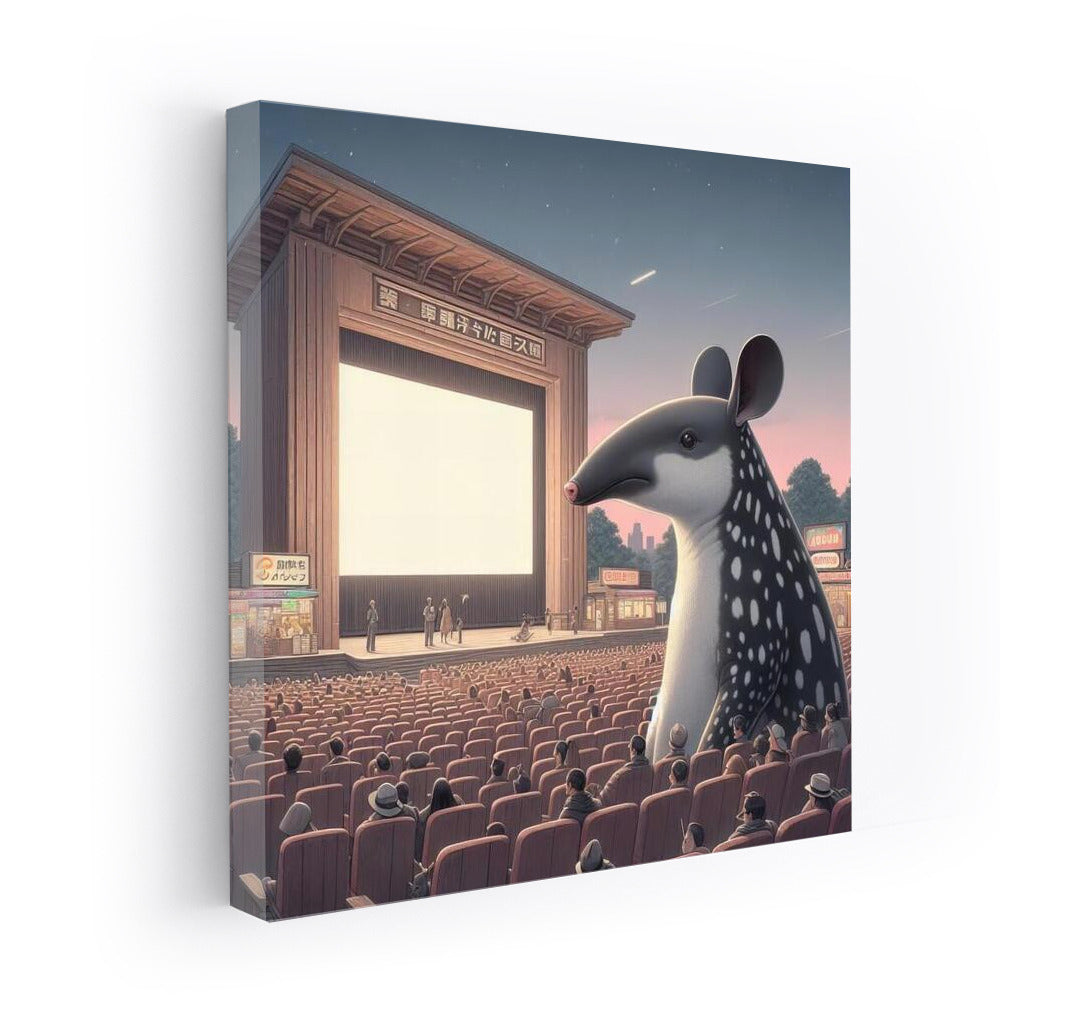 Tapir at a Star-Studded Film Show: A Magical Evening in the Open Air